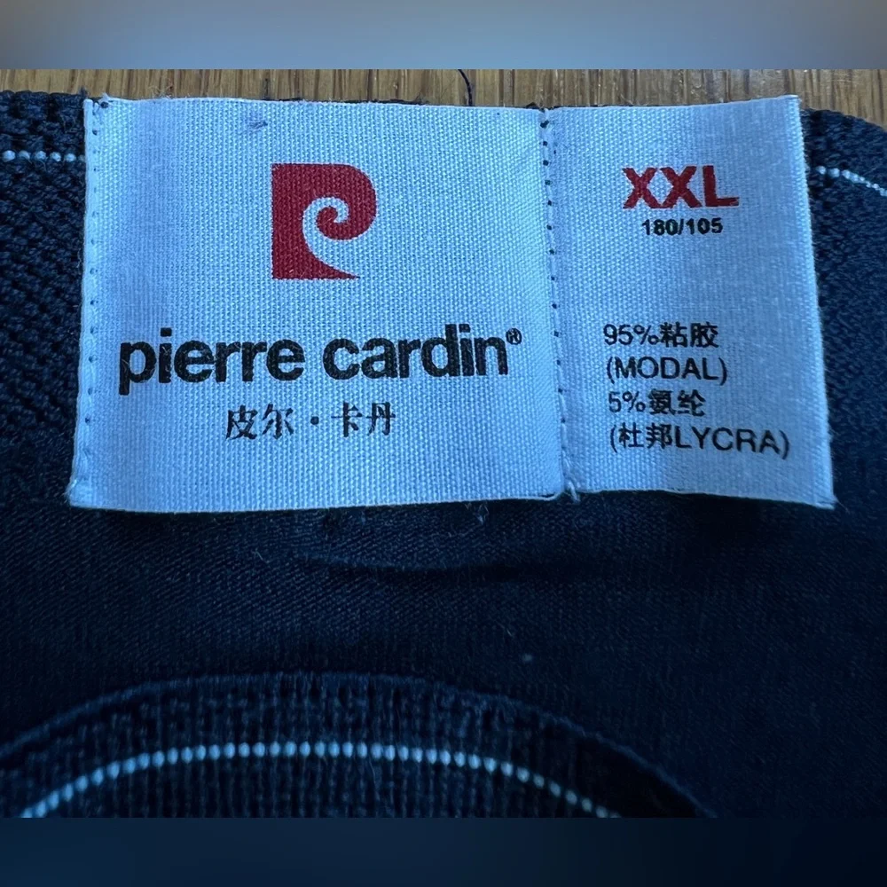 Pierre Cardin thermal long johns leggings Modal lycra navy Stretchy men's W36